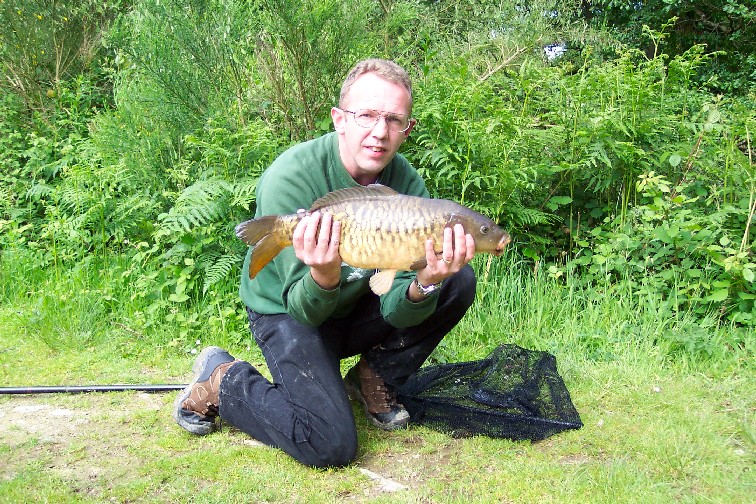 A lovely fully scaled Mirror Carp.