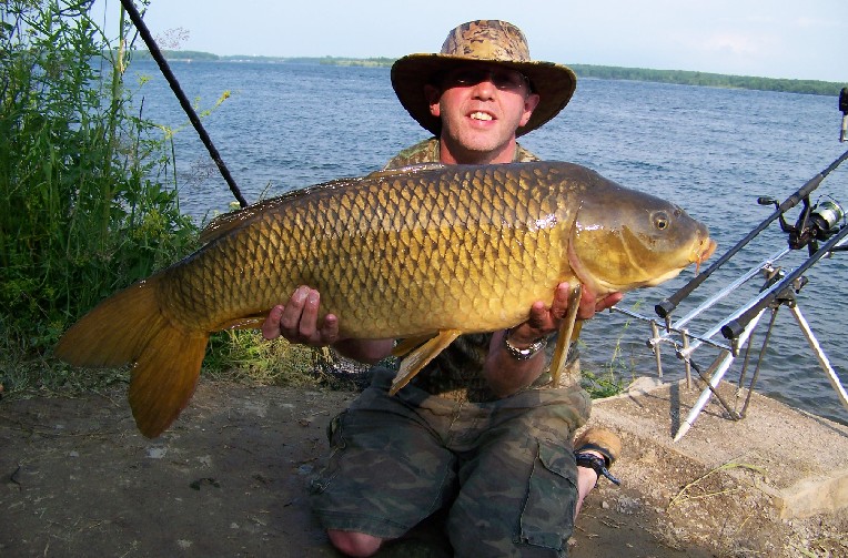 Cracking common from the high bank swim.