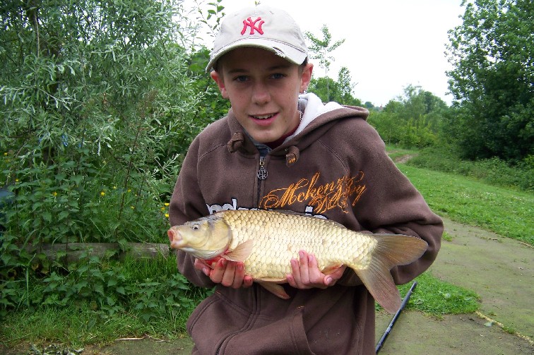 First Common Carp.